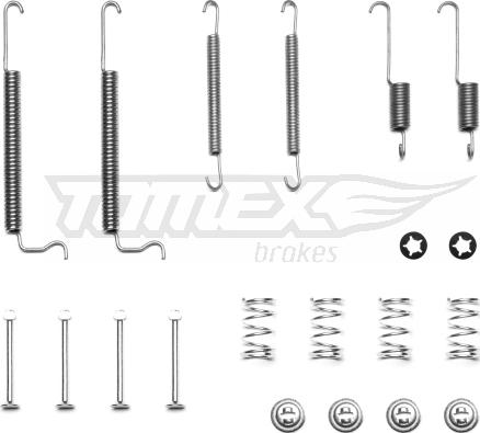 TOMEX brakes TX 40-81 - Piederumu komplekts, Bremžu loki ps1.lv