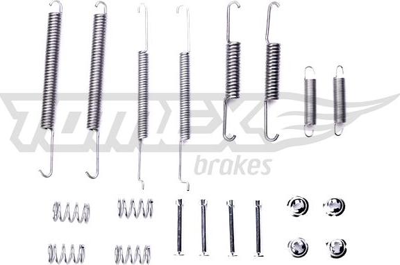 TOMEX brakes TX 41-98 - Piederumu komplekts, Bremžu loki ps1.lv