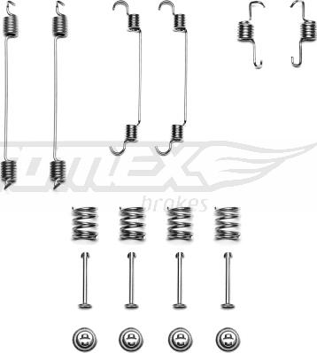 TOMEX brakes TX 41-66 - Piederumu komplekts, Bremžu loki ps1.lv