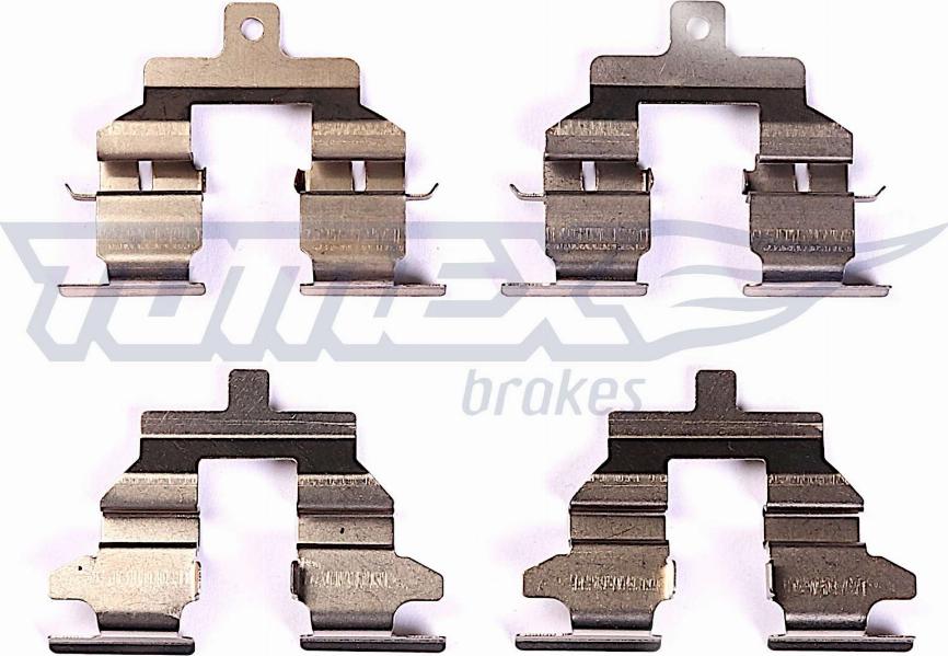 TOMEX brakes TX 43-96 - Piederumu komplekts, Disku bremžu uzlikas ps1.lv