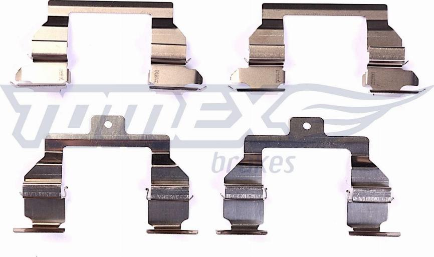 TOMEX brakes TX 43-92 - Piederumu komplekts, Disku bremžu uzlikas ps1.lv