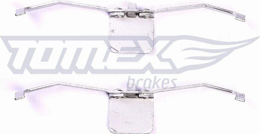 TOMEX brakes TX 43-40 - Piederumu komplekts, Disku bremžu uzlikas ps1.lv