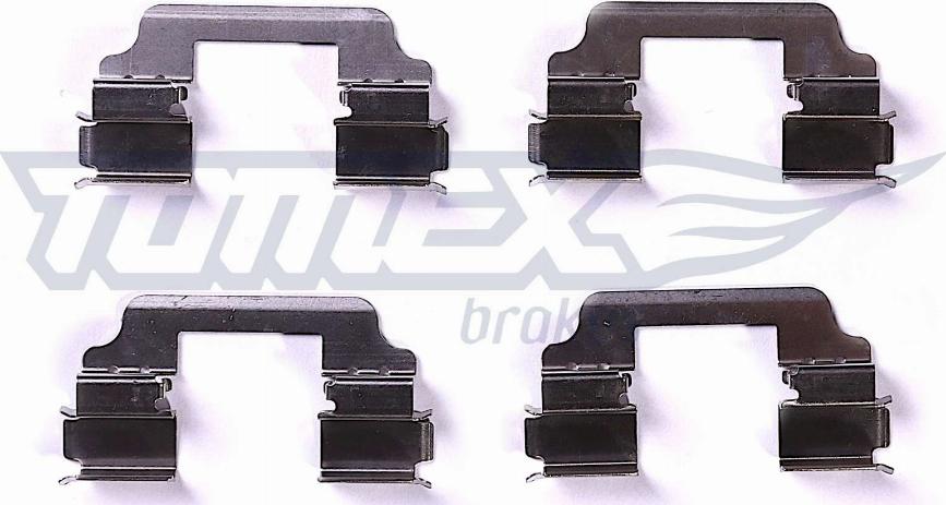 TOMEX brakes TX 43-61 - Piederumu komplekts, Disku bremžu uzlikas ps1.lv