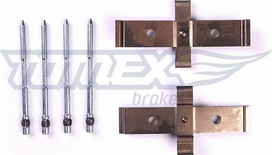 TOMEX brakes TX 43-09 - Piederumu komplekts, Disku bremžu uzlikas ps1.lv