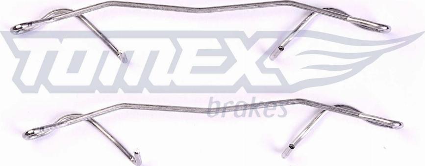 TOMEX brakes TX 43-06 - Piederumu komplekts, Disku bremžu uzlikas ps1.lv