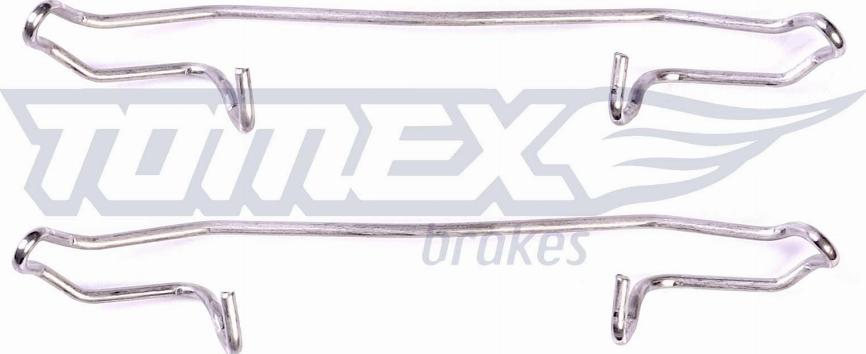 TOMEX brakes TX 43-02 - Piederumu komplekts, Disku bremžu uzlikas ps1.lv