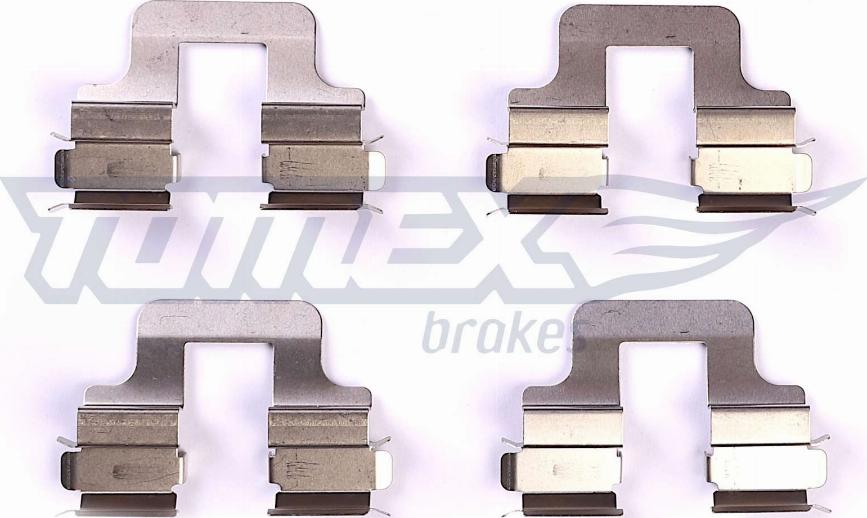 TOMEX brakes TX 43-15 - Piederumu komplekts, Disku bremžu uzlikas ps1.lv