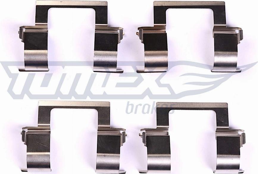 TOMEX brakes TX 43-75 - Piederumu komplekts, Disku bremžu uzlikas ps1.lv