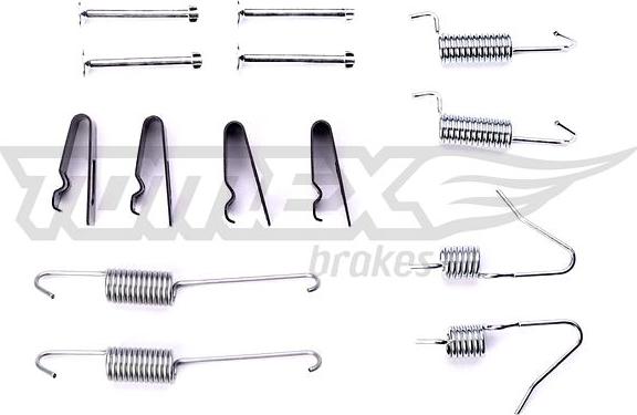 TOMEX brakes TX 42-04 - Piederumu komplekts, Bremžu loki ps1.lv