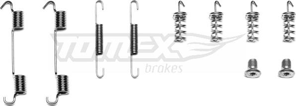 TOMEX brakes TX 42-08 - Piederumu komplekts, Bremžu loki ps1.lv