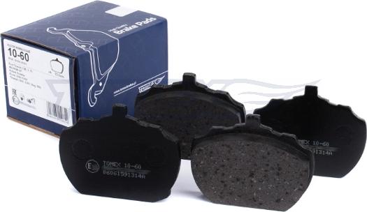 TOMEX brakes TX 10-60 - Bremžu uzliku kompl., Disku bremzes ps1.lv