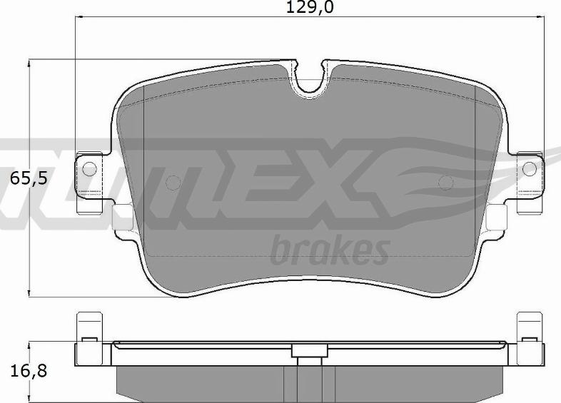 TOMEX brakes TX 18-24 - Bremžu uzliku kompl., Disku bremzes ps1.lv