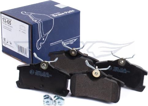 TOMEX brakes TX 13-65 - Bremžu uzliku kompl., Disku bremzes ps1.lv