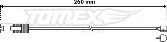 TOMEX brakes TX 30-99 - Indikators, Bremžu uzliku nodilums ps1.lv