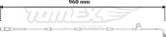 TOMEX brakes TX 30-61 - Indikators, Bremžu uzliku nodilums ps1.lv