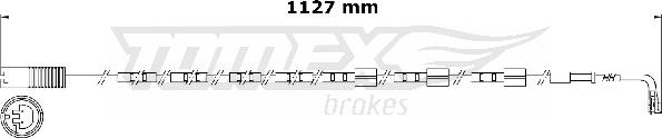 TOMEX brakes TX 31-01 - Indikators, Bremžu uzliku nodilums ps1.lv
