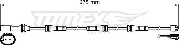 TOMEX brakes TX 31-35 - Indikators, Bremžu uzliku nodilums ps1.lv