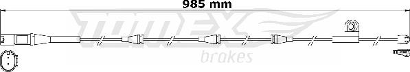 TOMEX brakes TX 31-20 - Indikators, Bremžu uzliku nodilums ps1.lv