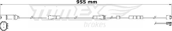 TOMEX brakes TX 31-22 - Indikators, Bremžu uzliku nodilums ps1.lv