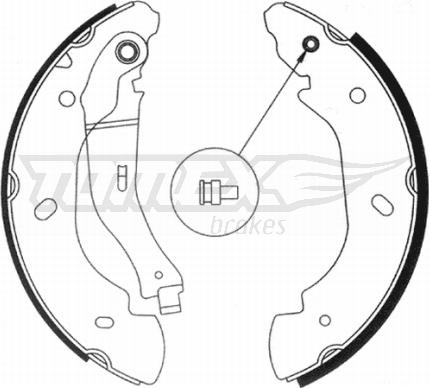 TOMEX brakes TX 20-94 - Bremžu loku komplekts ps1.lv