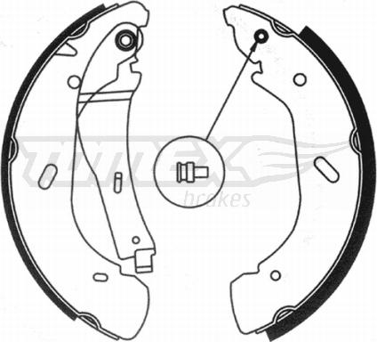 TOMEX brakes TX 20-95 - Bremžu loku komplekts ps1.lv