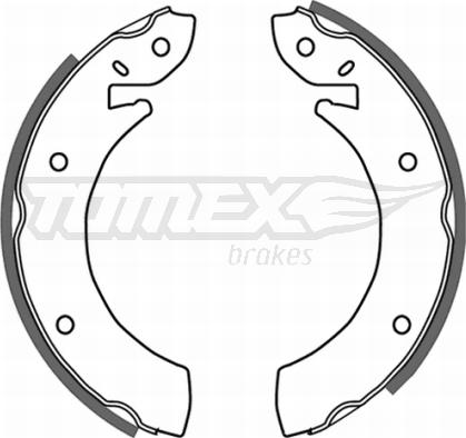 TOMEX brakes TX 20-96 - Bremžu loku komplekts ps1.lv