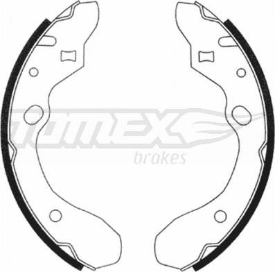 TOMEX brakes TX 20-91 - Bremžu loku komplekts ps1.lv