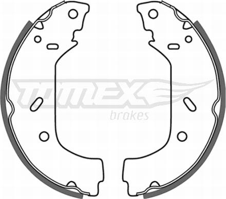 TOMEX brakes TX 20-98 - Bremžu loku komplekts ps1.lv