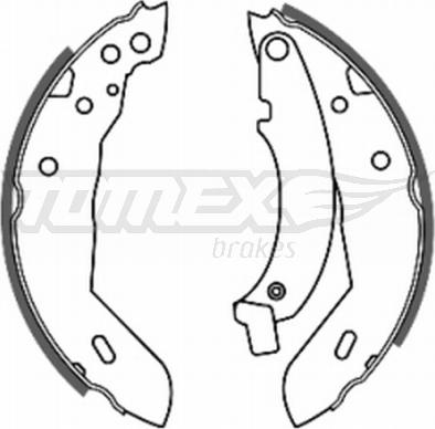 TOMEX brakes TX 20-40 - Bremžu loku komplekts ps1.lv