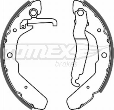 TOMEX brakes TX 20-48 - Bremžu loku komplekts ps1.lv