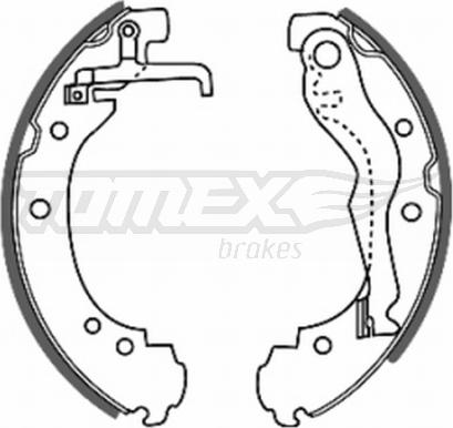 TOMEX brakes TX 20-47 - Bremžu loku komplekts ps1.lv