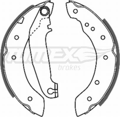 TOMEX brakes TX 20-65 - Bremžu loku komplekts ps1.lv