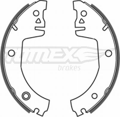 TOMEX brakes TX 20-08 - Bremžu loku komplekts ps1.lv