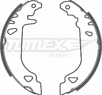 TOMEX brakes TX 20-19 - Bremžu loku komplekts ps1.lv