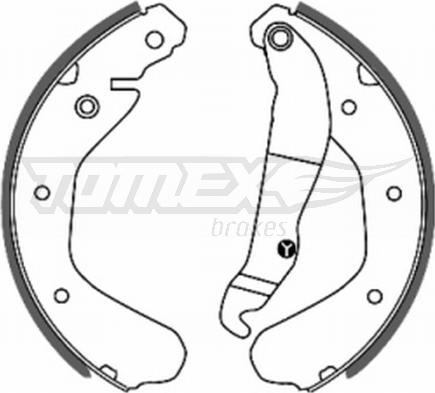 TOMEX brakes TX 20-15 - Bremžu loku komplekts ps1.lv