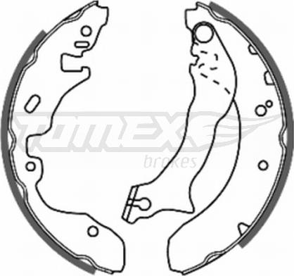 TOMEX brakes TX 20-84 - Bremžu loku komplekts ps1.lv