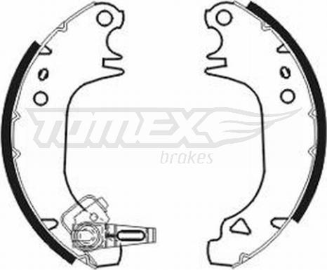 TOMEX brakes TX 20-80 - Bremžu loku komplekts ps1.lv