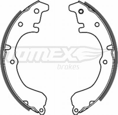 TOMEX brakes TX 20-39 - Bremžu loku komplekts ps1.lv