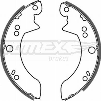 TOMEX brakes TX 20-35 - Bremžu loku komplekts ps1.lv