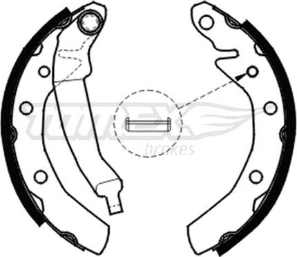 TOMEX brakes TX 20-30 - Bremžu loku komplekts ps1.lv