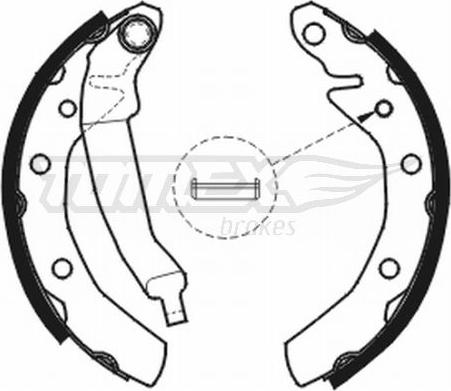 TOMEX brakes TX 20-31 - Bremžu loku komplekts ps1.lv