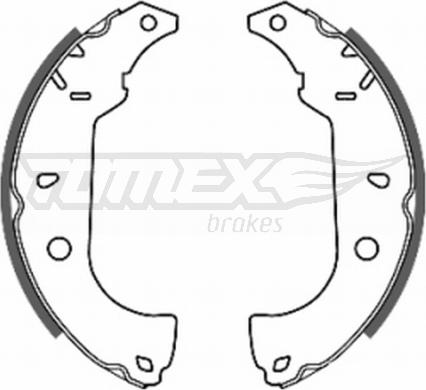 TOMEX brakes TX 20-26 - Bremžu loku komplekts ps1.lv