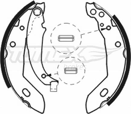 TOMEX brakes TX 20-74 - Bremžu loku komplekts ps1.lv