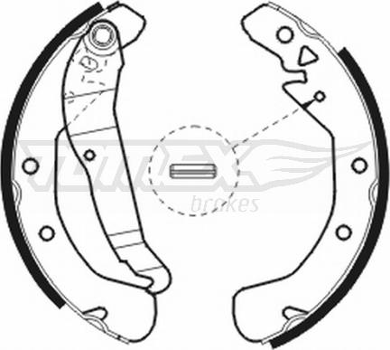 TOMEX brakes TX 20-78 - Bremžu loku komplekts ps1.lv