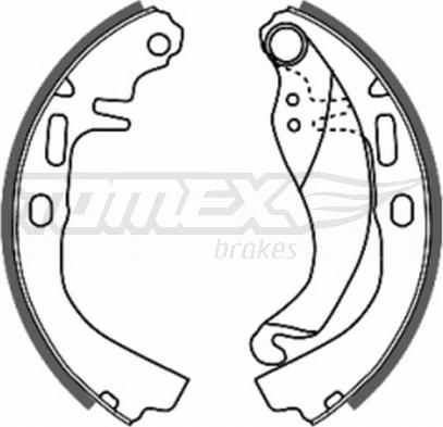 TOMEX brakes TX 20-77 - Bremžu loku komplekts ps1.lv