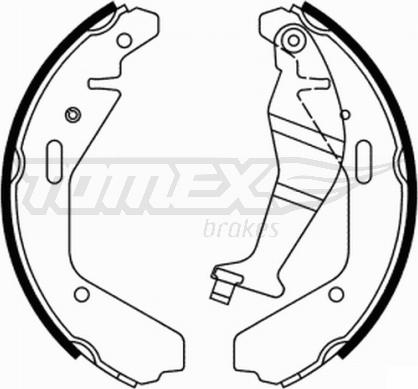 TOMEX brakes TX 21-94 - Bremžu loku komplekts ps1.lv