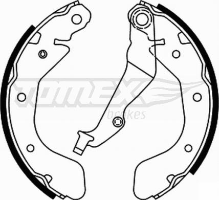 TOMEX brakes TX 21-93 - Bremžu loku komplekts ps1.lv