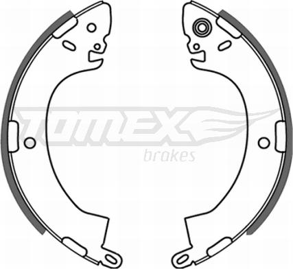 TOMEX brakes TX 21-44 - Bremžu loku komplekts ps1.lv