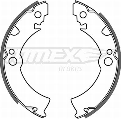 TOMEX brakes TX 21-46 - Bremžu loku komplekts ps1.lv