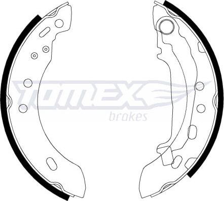 TOMEX brakes TX 21-47 - Bremžu loku komplekts ps1.lv